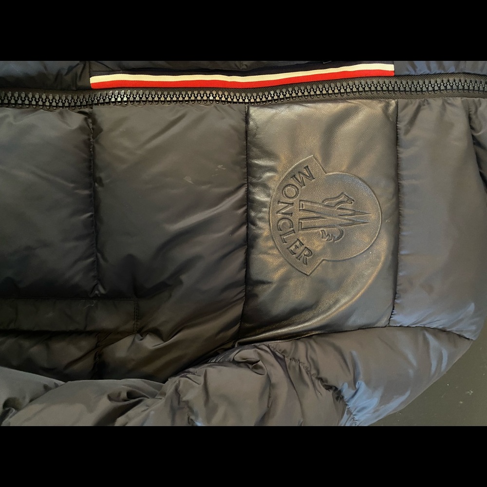 Large Navy Blue Moncler Jacket